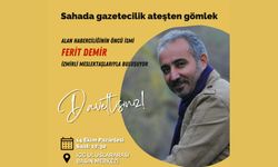 Alan haberciliğinin öncü ismi Ferit Demir İzmirli meslektaşlarıyla buluşuyor