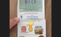 AKP'li belediyeden tepki çeken reklam: Burger King, su faturalarında!