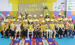 Konaklı minikler 'Sarı Sonbahar'ı öğrendi