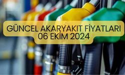 Güncel akaryakıt fiyatları 06 Ekim 2024