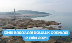 İzmir'de su krizi kapıda! İzmir barajları doluluk oranları 12 Ekim 2024