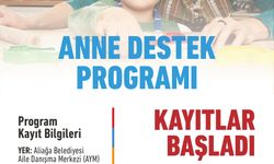 Aliağa’da anne destek programına kayıtlar başladı