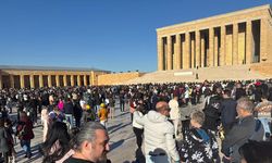 10 Kasım öncesi Anıtkabir'e ziyaretçi akını