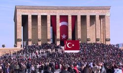 Anıtkabir’i 10 Kasım’da 1 milyonun üzerinde kişi ziyaret etti