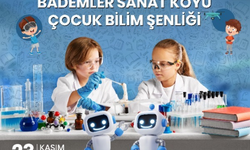 Bademler Köyü’nde çocuklar için bilim şenliği