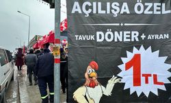 Ankara'da açılışa özel "1 liraya döner"