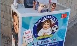 2 yaşındaki SMA’lı Aziz’in bağış kutusundaki para çalındı