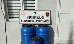 Mersin'de sahte içki operasyonu; 2 gözaltı