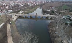 Tunca Nehri'ne mini baraj