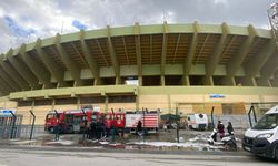 Atatürk Stadyumu'nun altındaki salonda yangın çıktı!