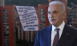 Ümraniye Belediye Başkanı İsmet Yıldırım'a pankartlı protesto