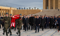 CHP lideri Özgür Özel, İsmet İnönü anma töreninde hazır bulundu