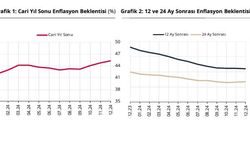 TCMB: Yıl sonu enflasyon beklentisi yüzde 45,28 oldu