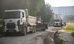 Ege Üniversitesi'nin kampüs yolu yenilendi