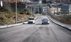 Bornova’da yeni yol çalışmaları tamamlandı: Atatürk Mahallesi’ne modern bağlantı