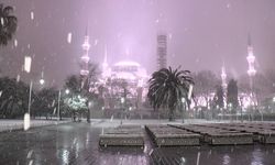 İstanbul'da kar manzaraları