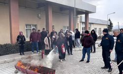 Sandıklı Huzurevi'nde yangın tatbikatı