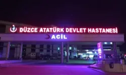 Düzce'de kanlı gece! 1 ölü