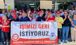 Karşıyaka'da işçi krizi çözüme kavuştu