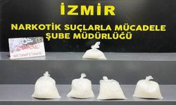 İzmir'de 4 kilo metamfetamin ele geçirildi