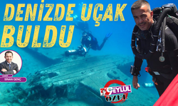 Denizde uçak buldu!