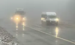 Bolu Dağı’nda yoğun sis ve sağanak!