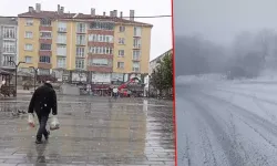 Trakya'nın zirveleri beyaza büründü: Kar yağışı etkisini gösterdi!