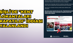 Şişli'de "kent lokantaları kapatıldı" iddiası yalanlandı