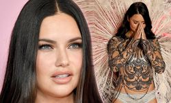 Kilolu halinden eser kalmadı! Adriana Lima bomba gibi döndü