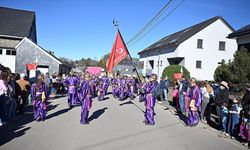 Belçika'nın "Türk köyü"nde karnaval coşkusu