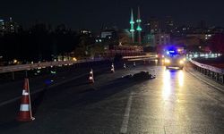 TEM Otoyolu'nda otomobilin çarptığı motosiklet sürücüsü öldü