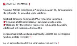 Çocuk istismarı suçundan 6 yıldır aranan firari suçlu yakalandı