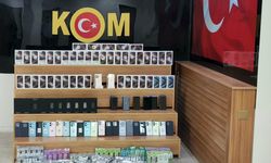 Şanlıurfa'da kaçak cep telefonu ve elektronik sigara operasyonuna 1 tutuklama