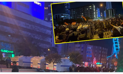 Ak Parti'nin İl Başkanlığı binasında gergin anlar