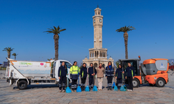 İzmir’de kadın emeği kenti güzelleştiriyor