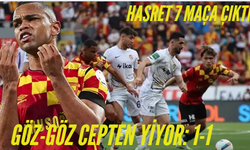 Göz-Göz cepten yiyor: 1-1