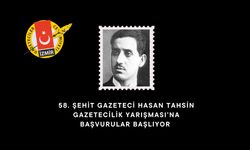 58. Şehit Gazeteci Hasan Tahsin Gazetecilik Yarışması'na başvurular başlıyor