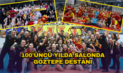 Göztepe 100'üncü yılında salonda destan yazıyor