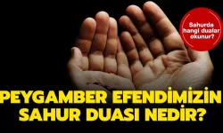 Sahurda okunacak dua ve oruç tutarken okunması gereken dualar