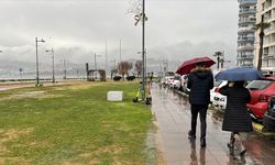 İzmir'e yağış ve fırtına geliyor