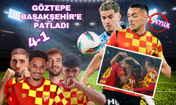 Göztepe Başakşehir'e patladı: 4-1