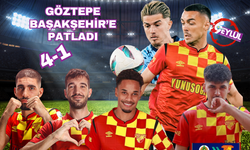 Göztepe Başakşehir'e patladı: 4-1