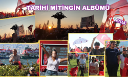 İzmir'deki tarihi mitingin ölümsüz anları