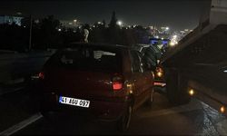 Gebze'de korkutan kaza!
