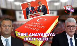 Yeni Anayasa'ya 4 partiden veto