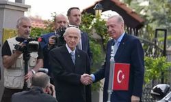 Erdoğan, Bahçeli'yi evinde ziyaret etti