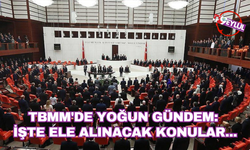TBMM'de yoğun gündem: İşte ele alınacak konular!