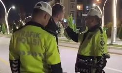 Bu kez bisikletle alkollü yakalandı!