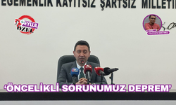 Başkan Önal: Öncelikli sorunumuz deprem