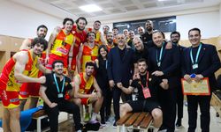 Göztepe potada şampiyonluk için parkede